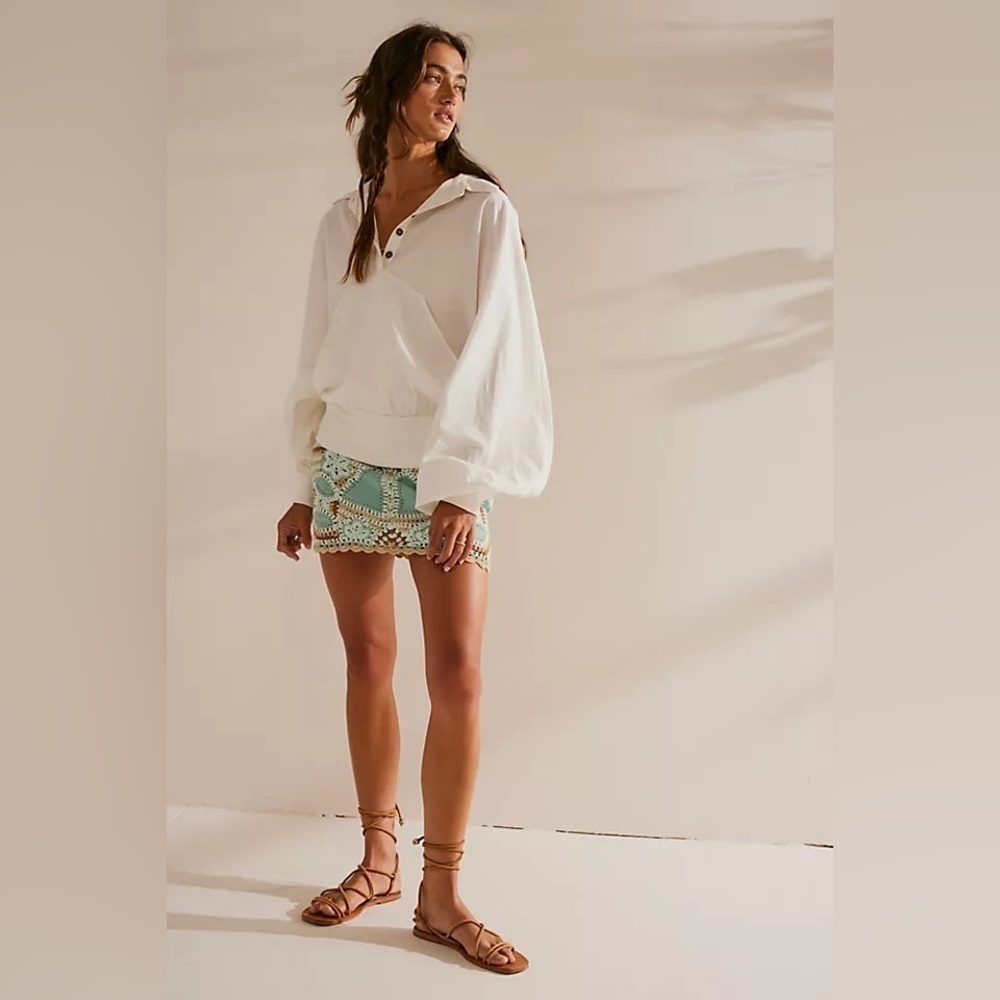 Free People Free-est FP Beach Haru Pullover Top
